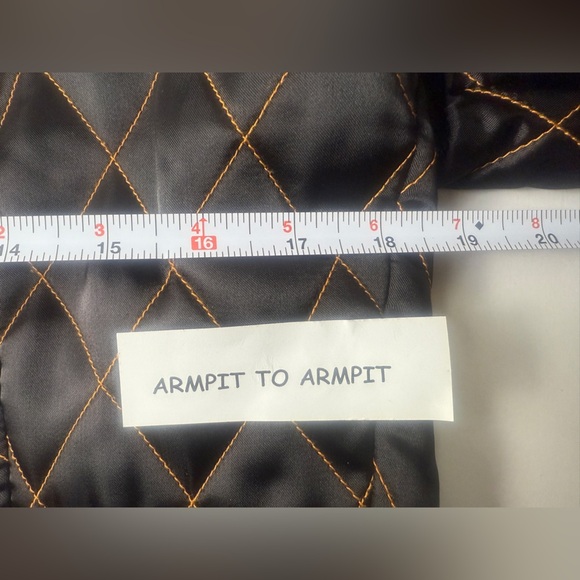 Vintage Jean Paul Women's Black Quilted Embroidered Black and Gold Jacket SZ 12 - Picture 12 of 16